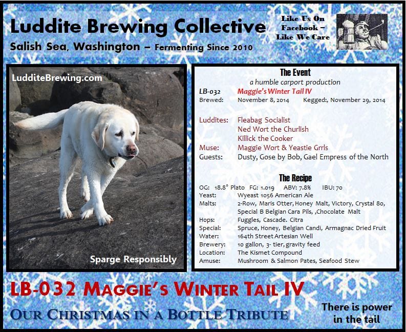 LB-032 Maggie's Winter Tail IV